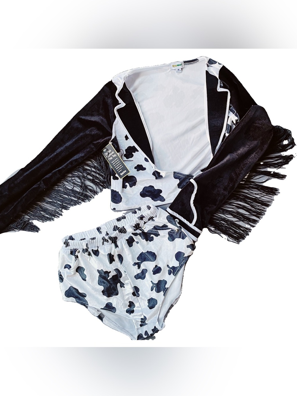 Tipsy Elves 2piece Cowgirl Halloween Costume 2 piece NWT